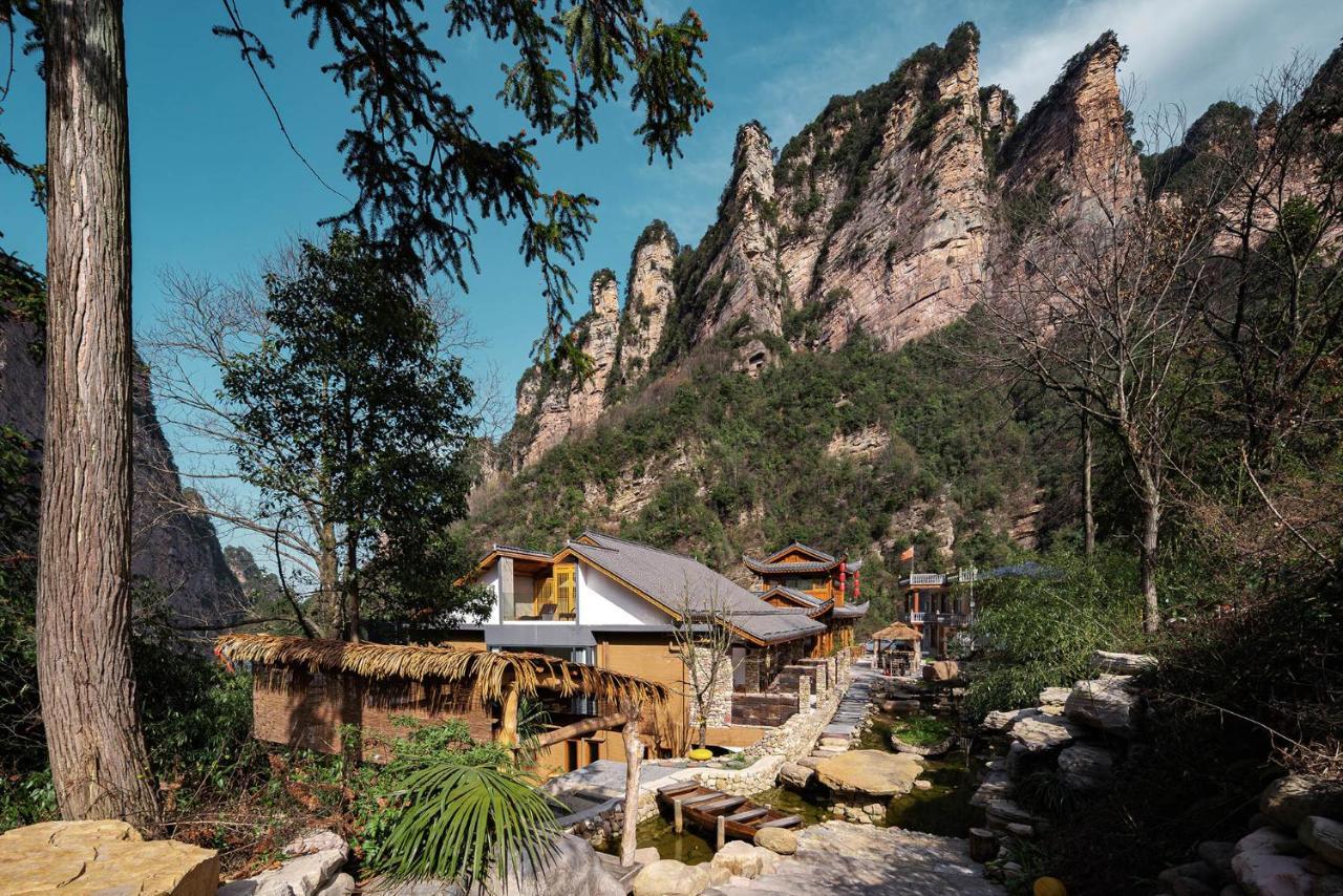雾里观阵山 Foggy Valley Zhangjiajie Eksteriør billede