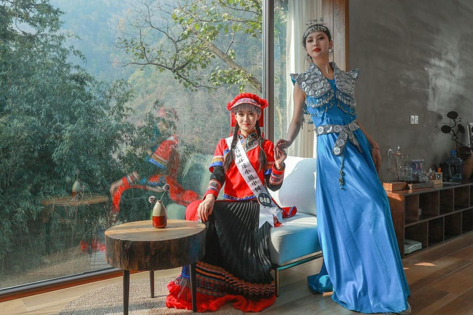 雾里观阵山 Foggy Valley Zhangjiajie Eksteriør billede
